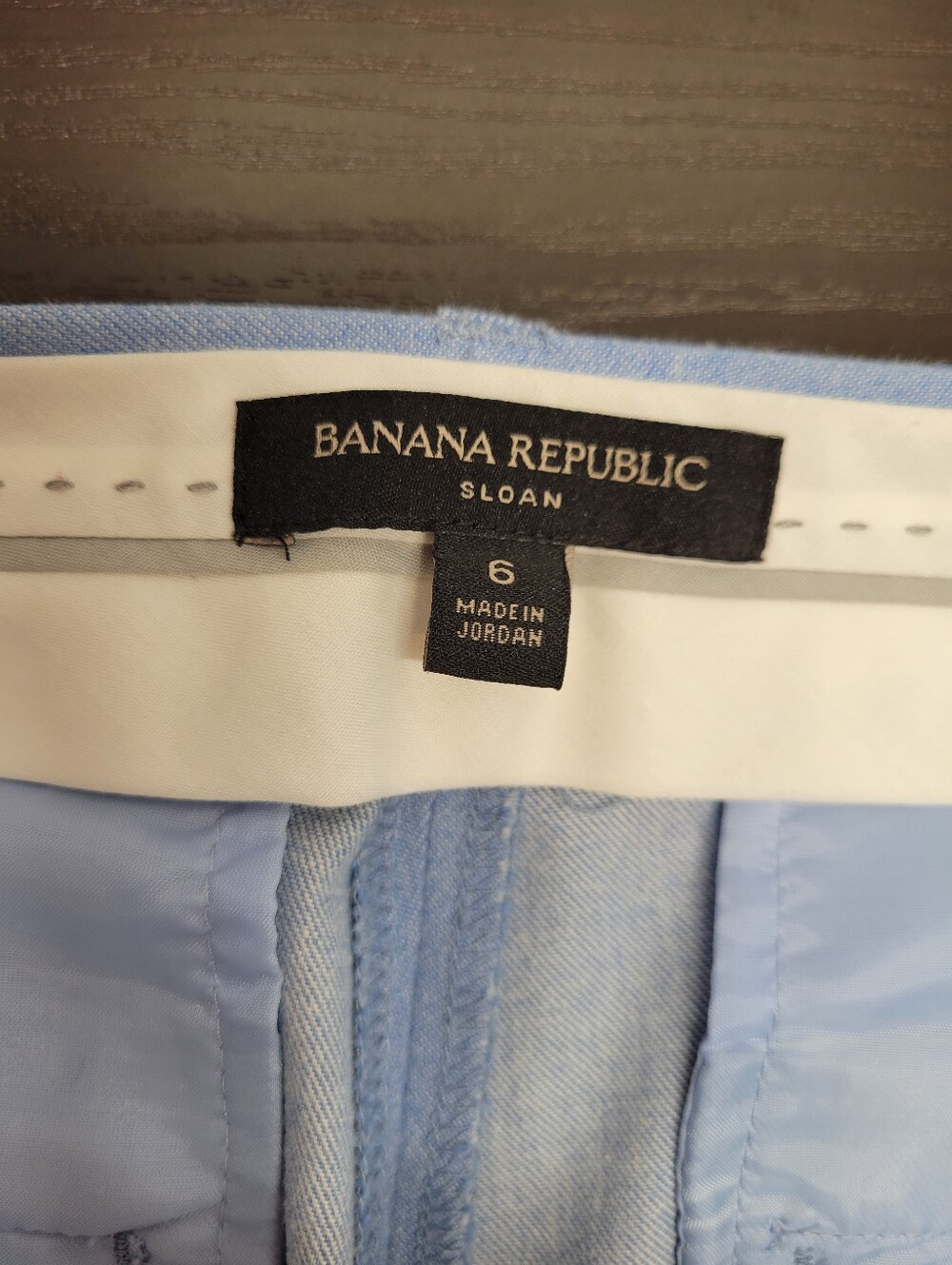 Banana Republic Light Blue Cropped Pants - Picture 6 of 12